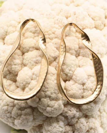 Pendientes circulo ovalado