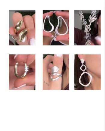 Anillo zamak, pendiente aros etc…